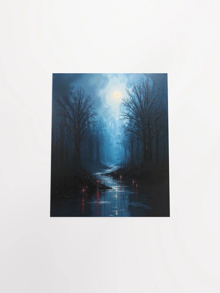 Moonlit Stream Poster product image (16)