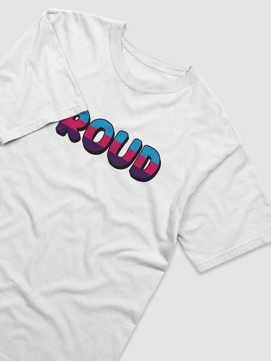 The 'PROUD poly' T-Shirt - White product image (3)