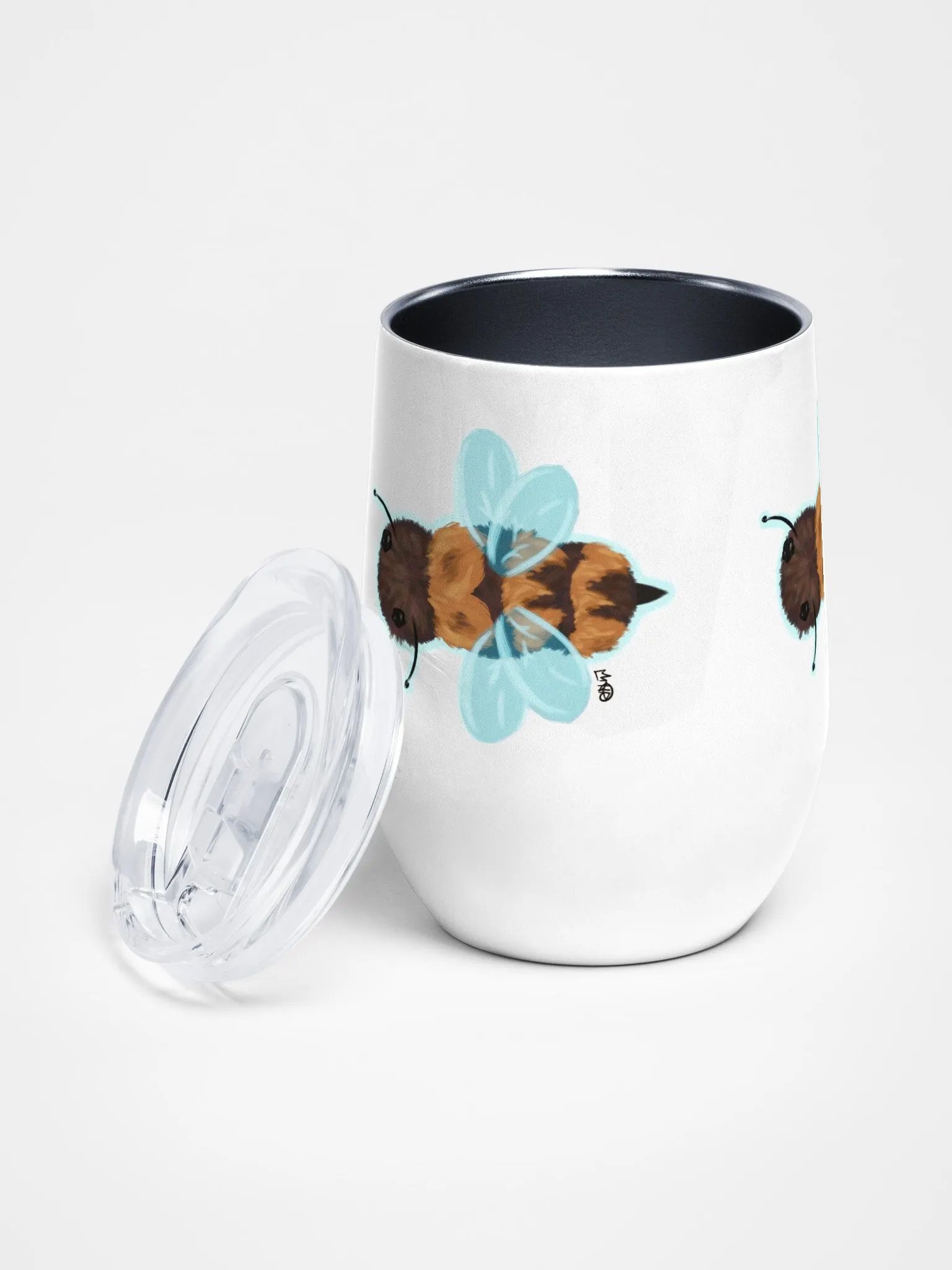 Buzzing Bees Wine Tumbler product image (1)