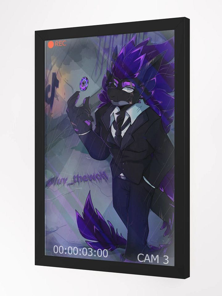 "The Wolf of TikTok" Nardoragon Exclusive Framed High-Quality Matte Poster Poster product image (2)
