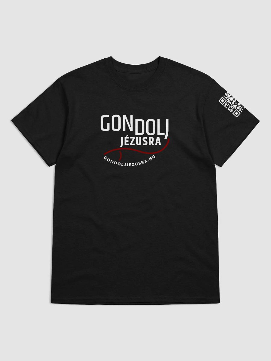Hungarian Think About Jesus T-shirt Design product image (1)