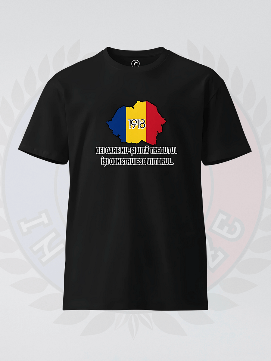 Tricou "Cei Care Nu Își Uită Trecutul Își Construiesc Viitorul" product image (1)