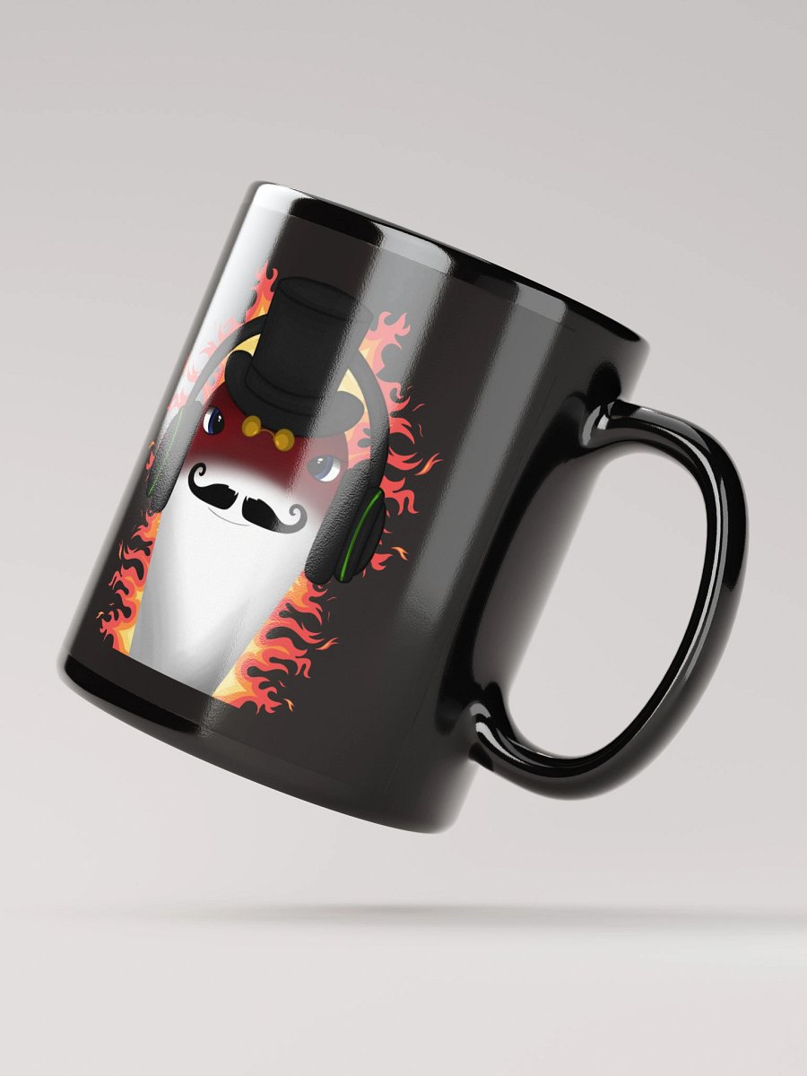Bruce The Shark Black Glossy Mug product image (3)