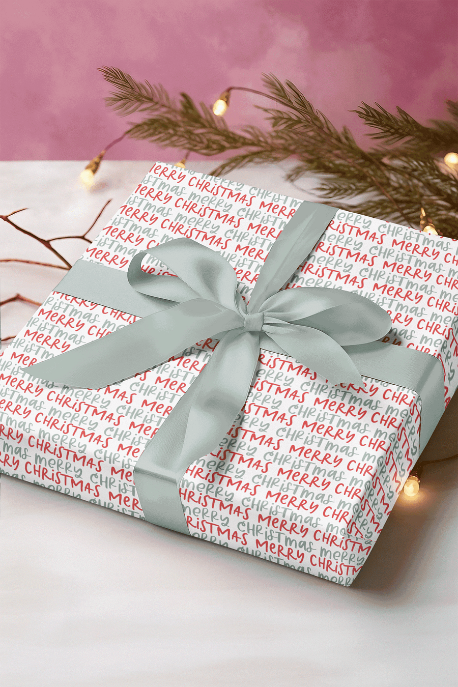 Merry Christmas Wrapping Paper product image (1)