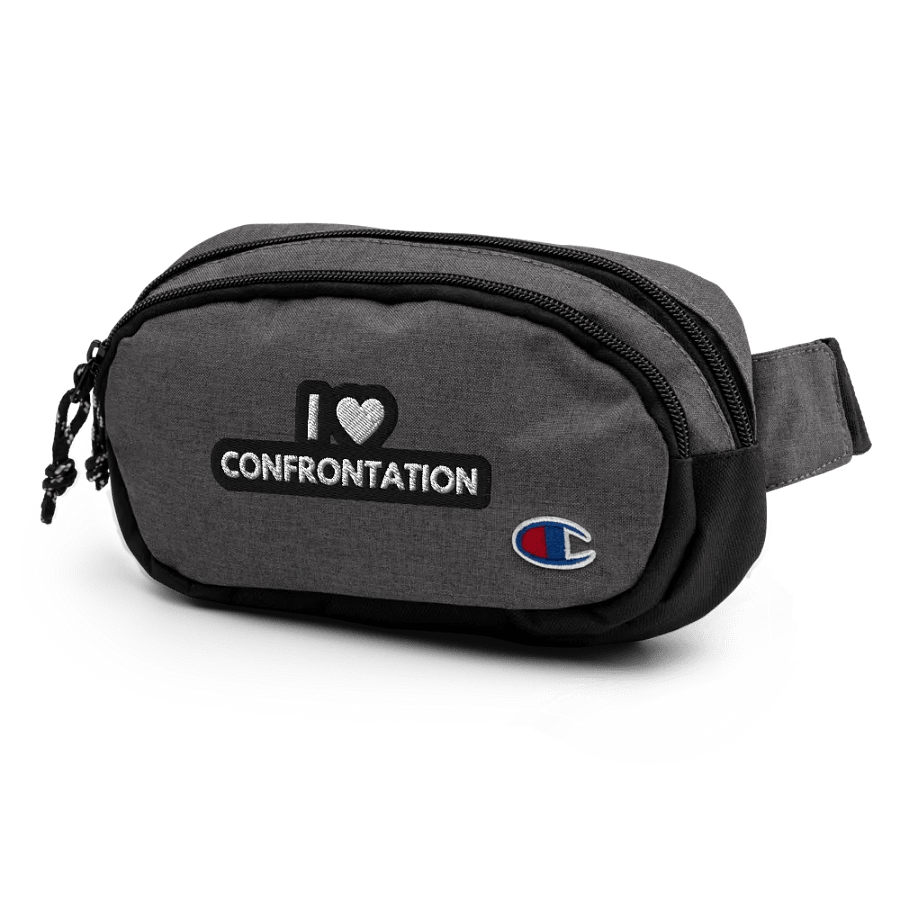 I <3 Confrontation (B&W 2) champion fanny pack product image (4)