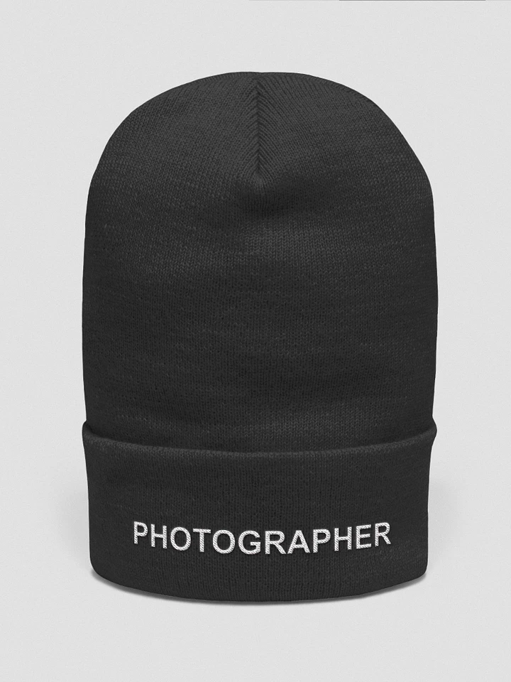 Embroidered Cuffed Beanie (Photographer) product image (11)