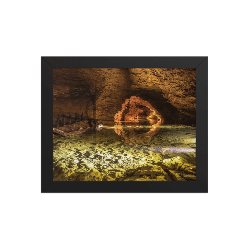 Print Fine Art – Limited edition - Grotte de La Balme, Mystical Reflections product image (1)