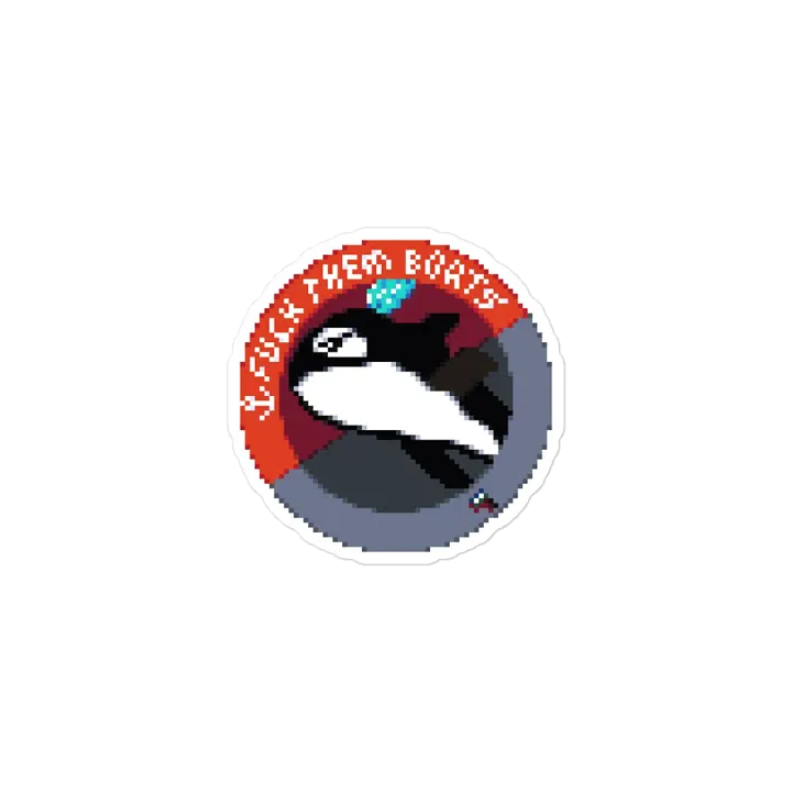 Fuck Them Boats Magnet product image (1)