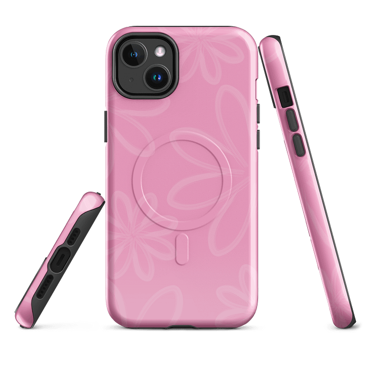 Pink Petals MagSafe® Tough iPhone® Case product image (1)