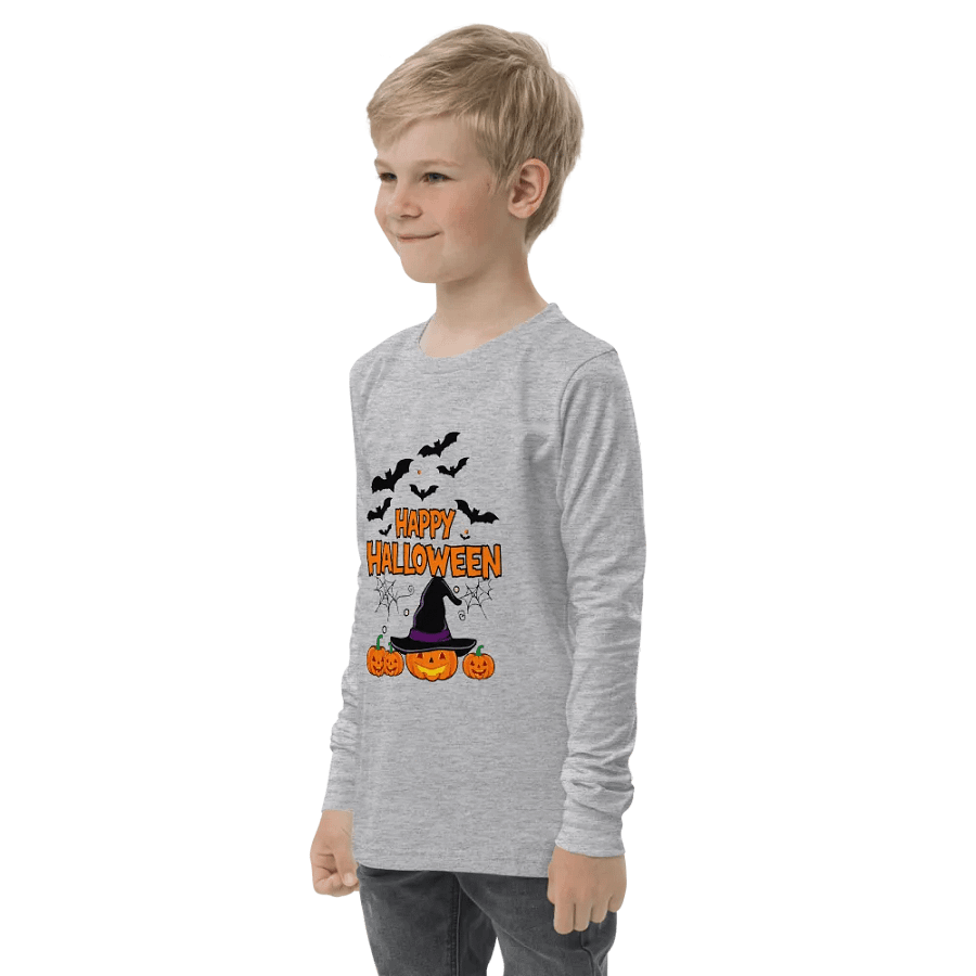 Happy Halloween Youth L/S Tee product image (3)