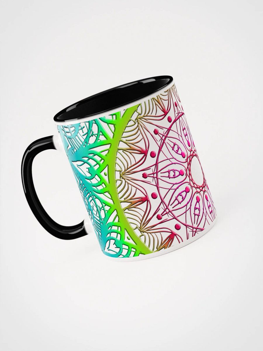 Vibrant Mandala Magic Ceramic Mug product image (1)