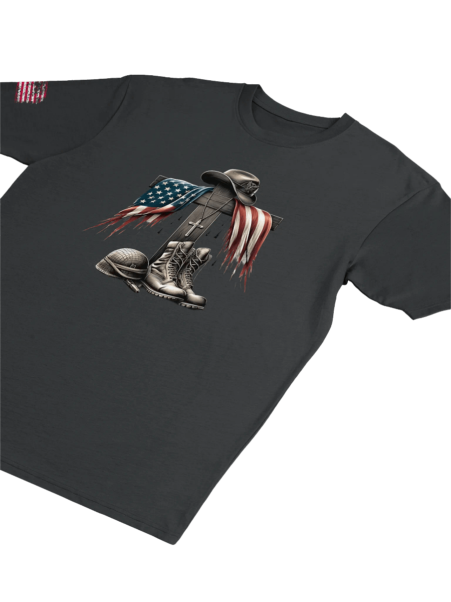 Patriotic Distressed Flag Tee product image (8)