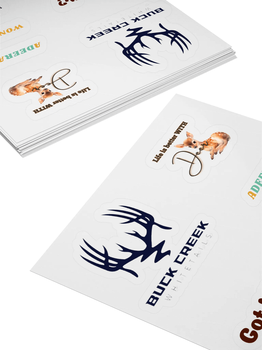 Buck Creek Mini Sticker Set product image (4)