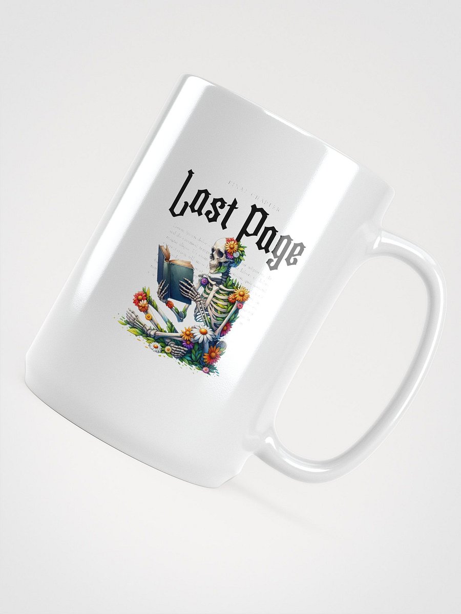 "Last Page" Skelly Coffee Mug product image (4)