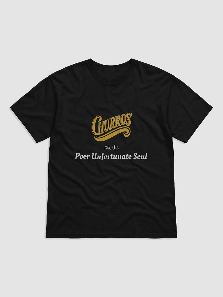 Churros for the Poor Unfortunate Soul Heavyweight Tee (Black) product image (1)