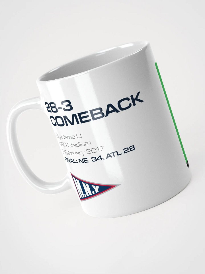 New England 28-3 Comeback Memory Mug product image (1)