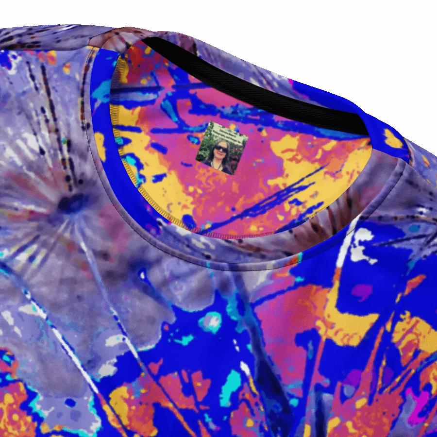 Vibrant Abstract Dandelion Seeds Unisex Sweatshirt product image (4)