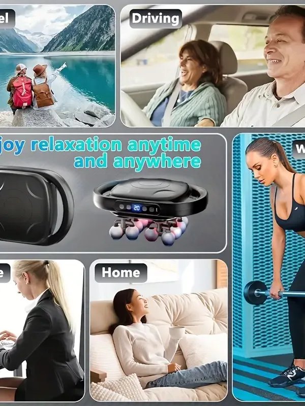 16-Head Flesh Gun Massage Device, Deep Tissue Muscle Instrument. product image (2)