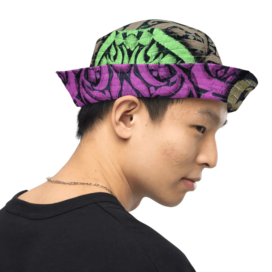 Reversable Calligraphy Bucket hat product image (12)