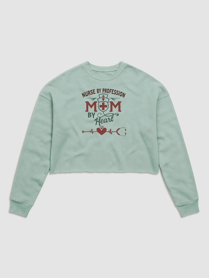 Heartfelt Nurse Crop Sweatshirt product image (1)