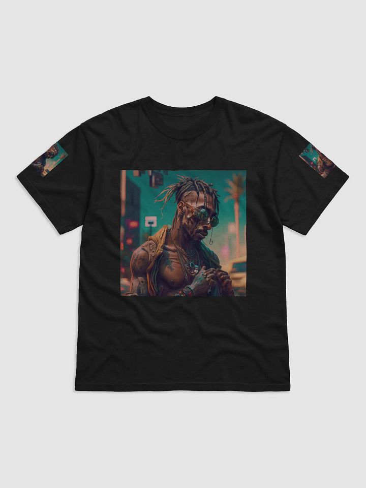 Cyberpunk Inked Urbanite T-Shirt product image (1)