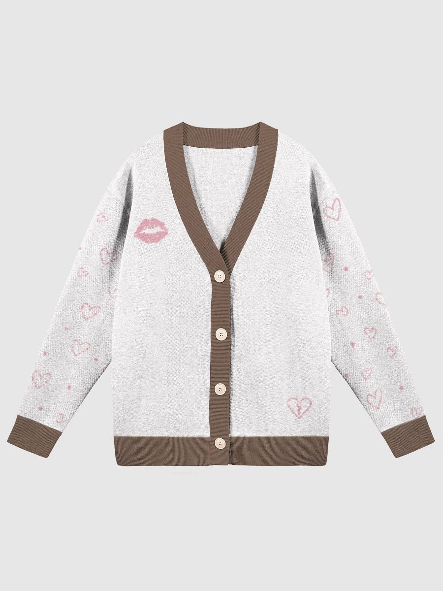 72bpm Heart Problems Jacquard Knit Women's Cardigan product image (1)