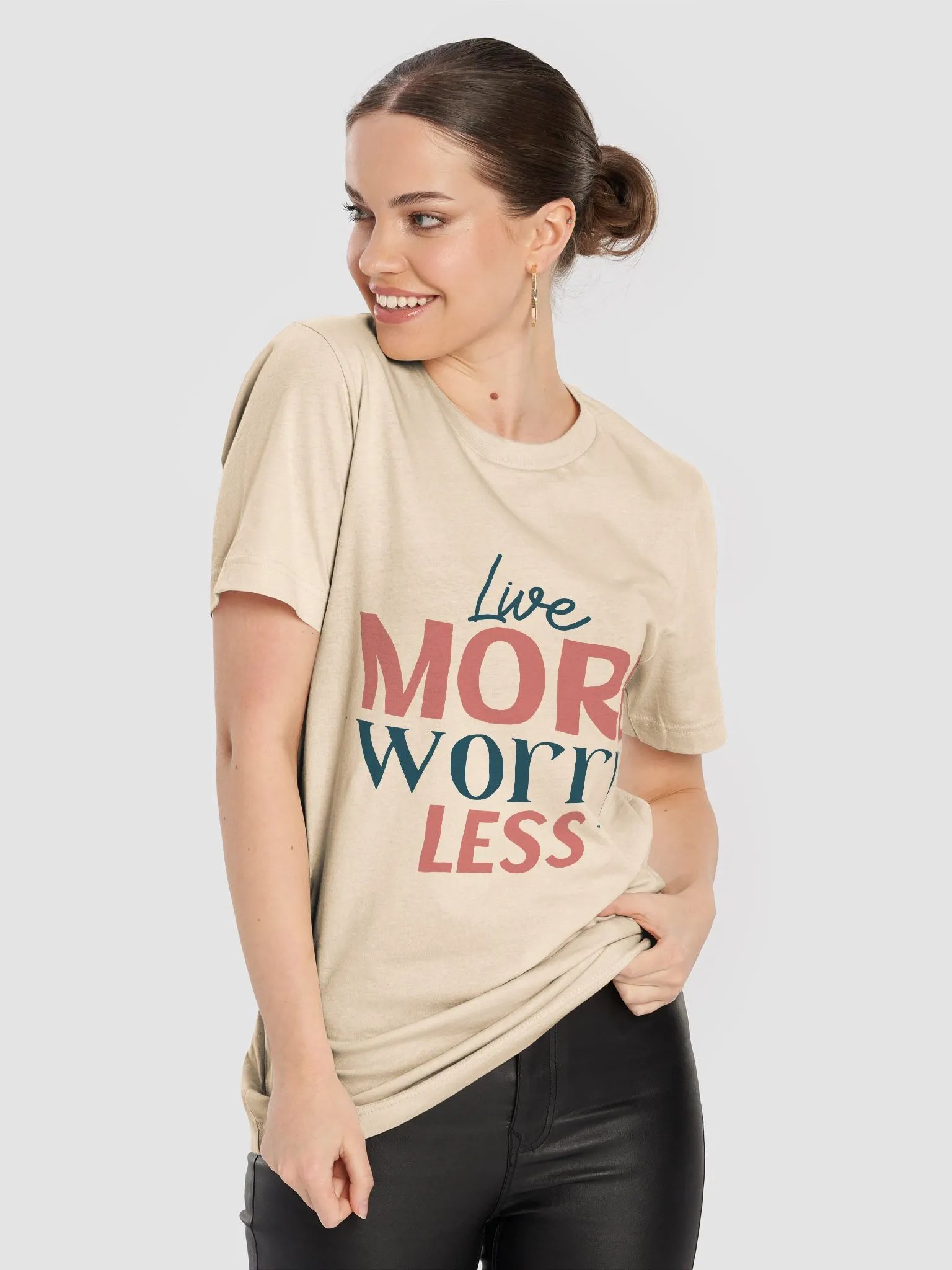 Live More Worry Less T-Shirt product image (48)
