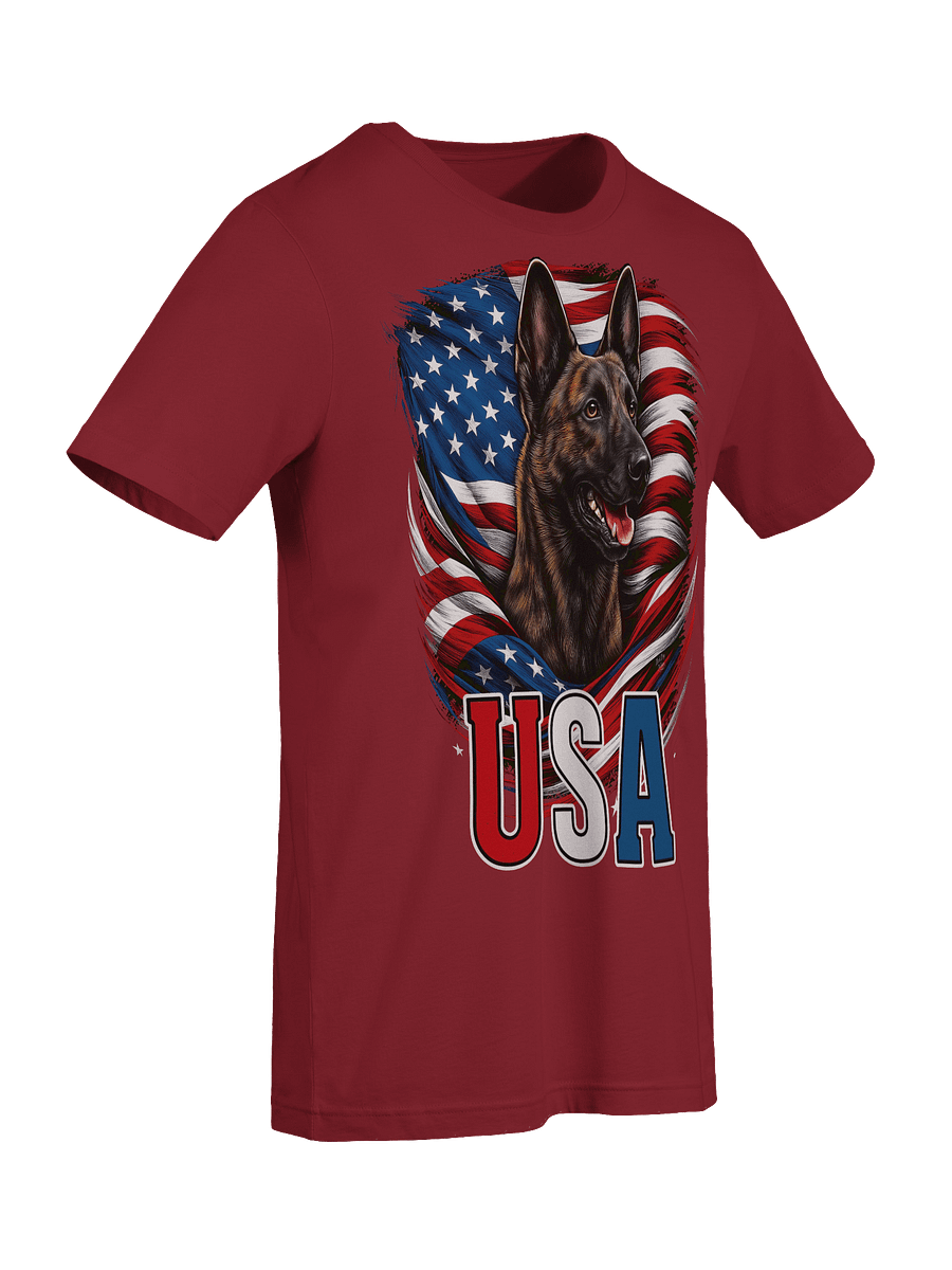 USA Dutch Shepherd - Premium Adult Unisex T-shirt product image (23)