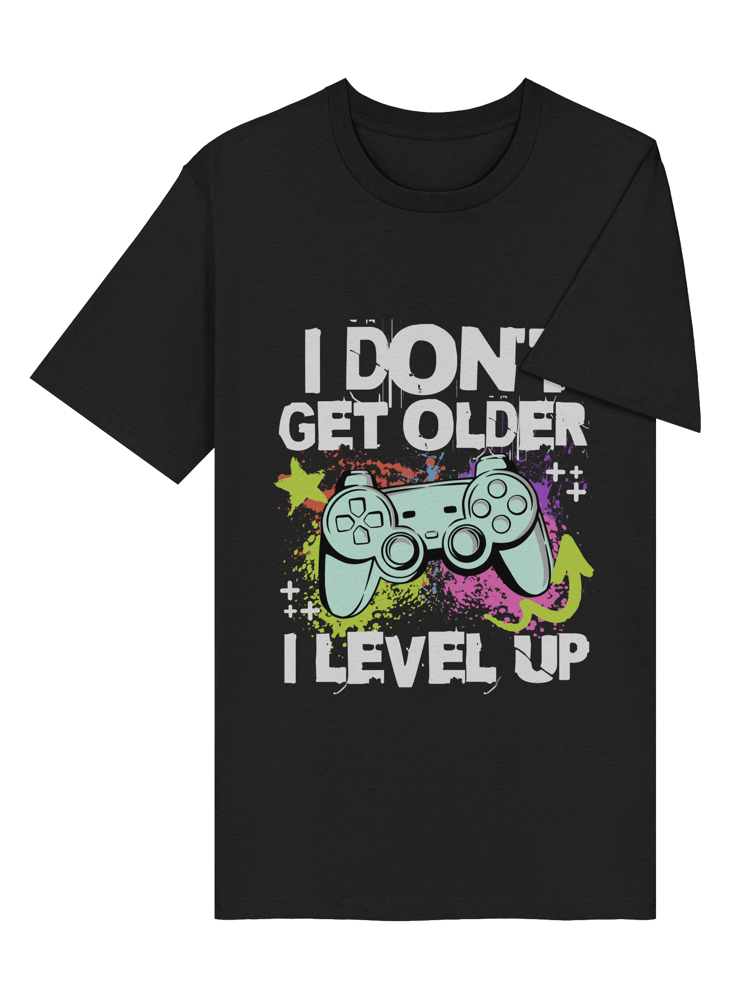 Splatter Game Controller T-Shirt product image (39)