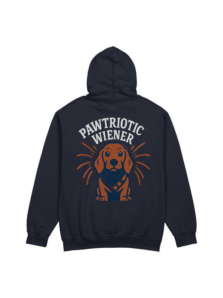 Pawtriotic Wiener Dachshund Hoodie product image (4)