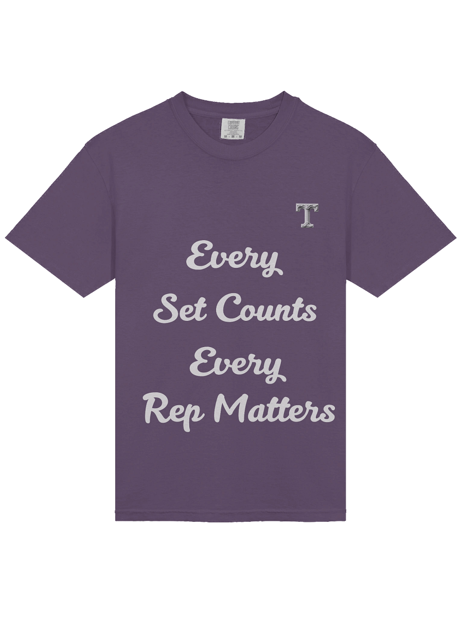 Gym T-Shirt: Every set counts product image (53)