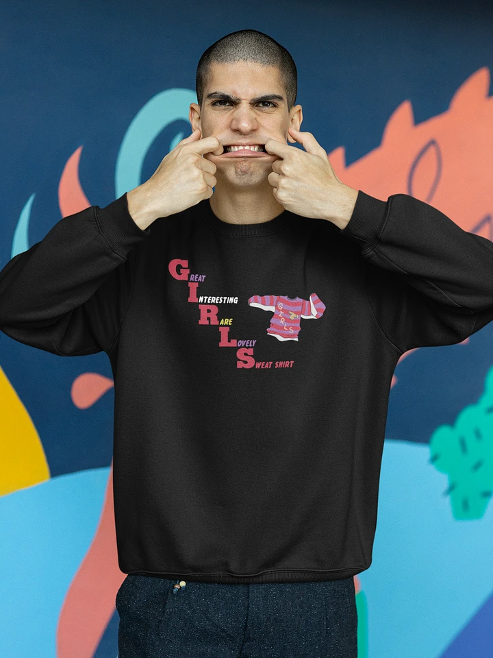 GIRLS Interesting Sweat Shirt classic sweatshirt product image (1)