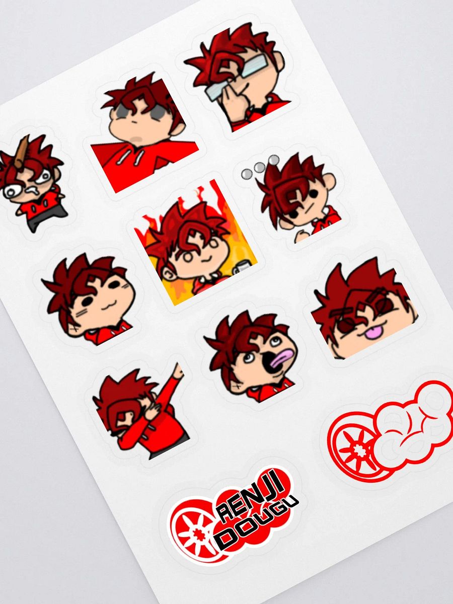 Renji Emote Sticker Sheet product image (1)