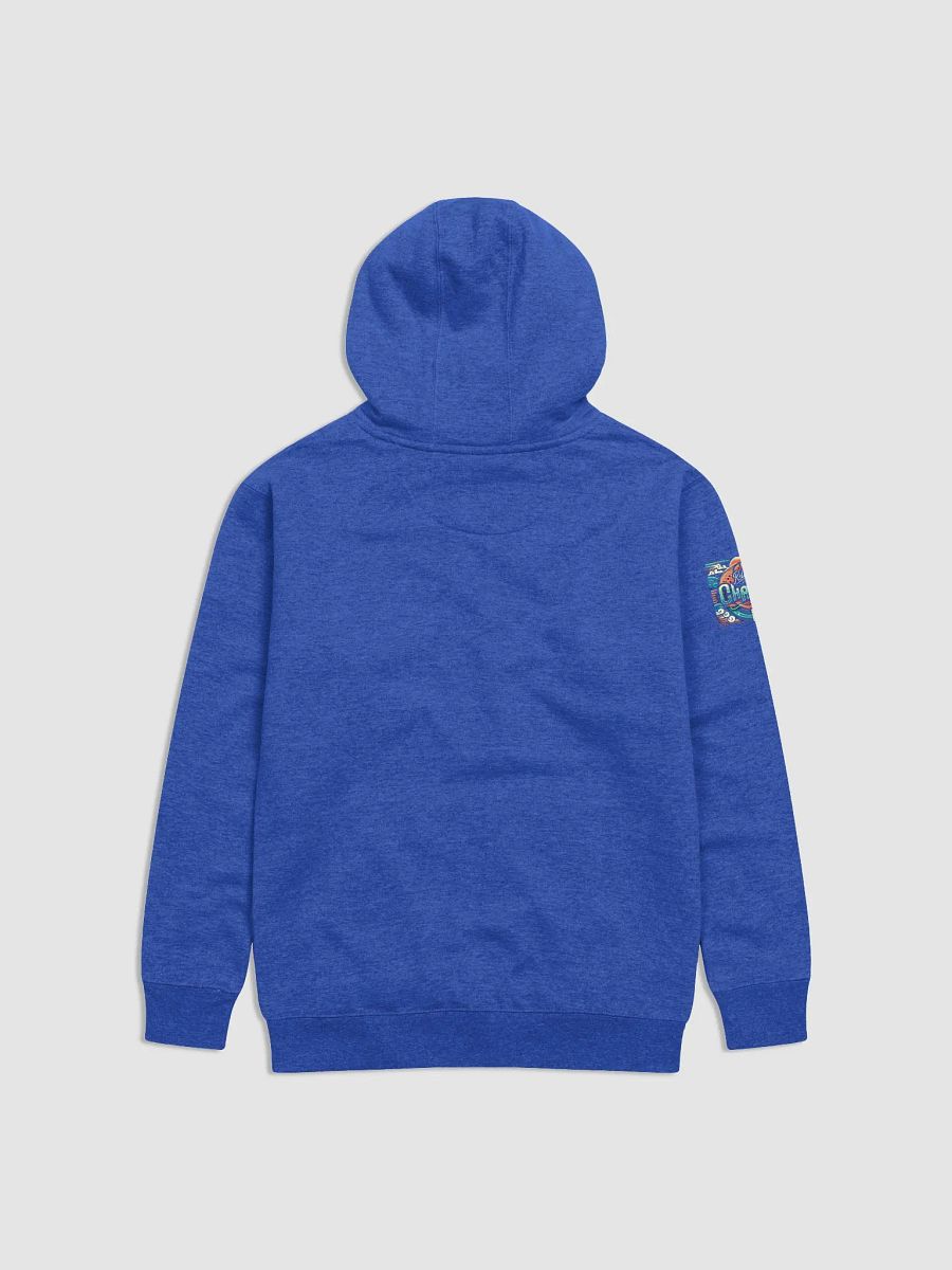 Ride The Waves of Chance Uplifting Slogan Hoodie. product image (2)