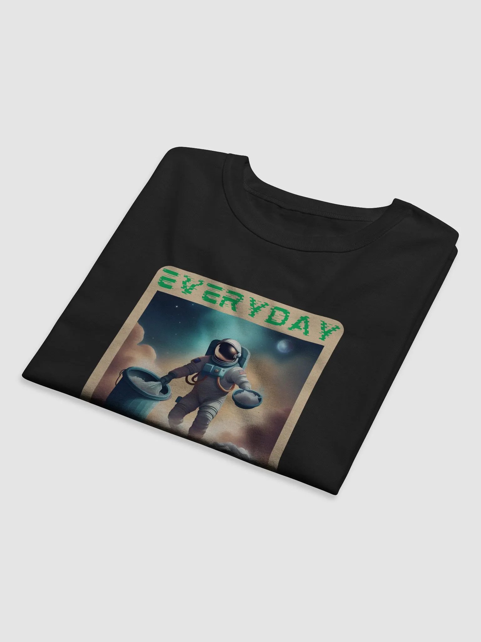 Everyday Astronaut Putting out the Trash Relaxed T-shirt product image (6)