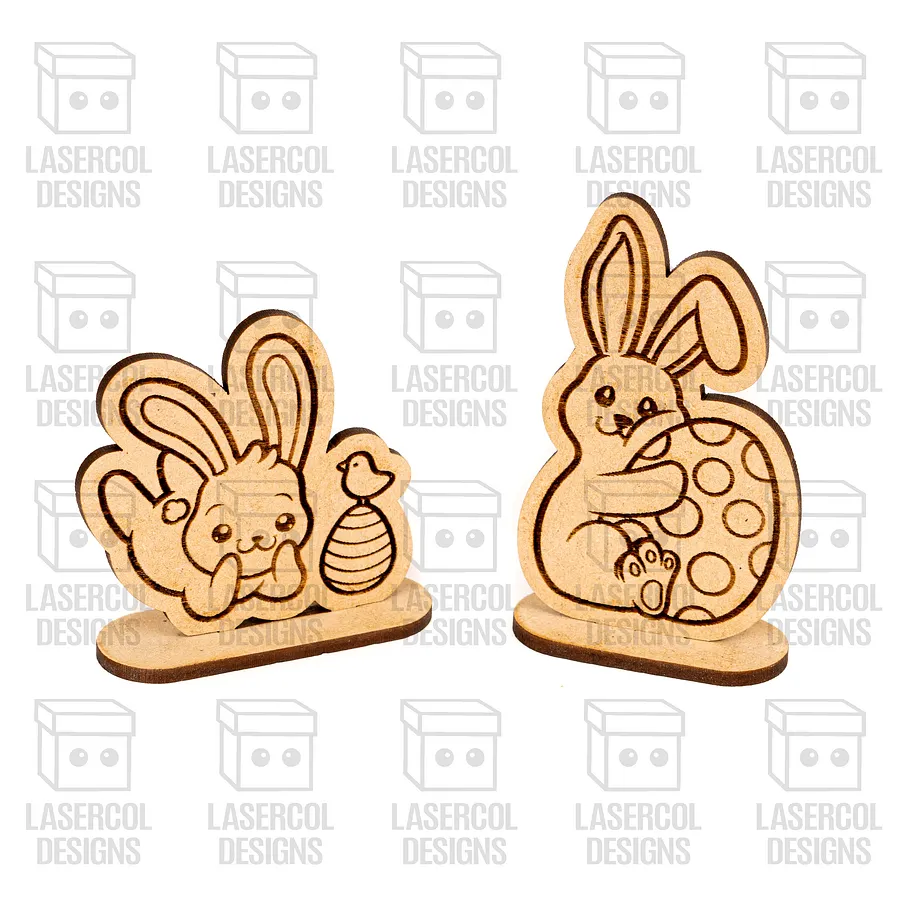 Easter Cutouts With Base Set 1 - Laser Cut Files product image (4)