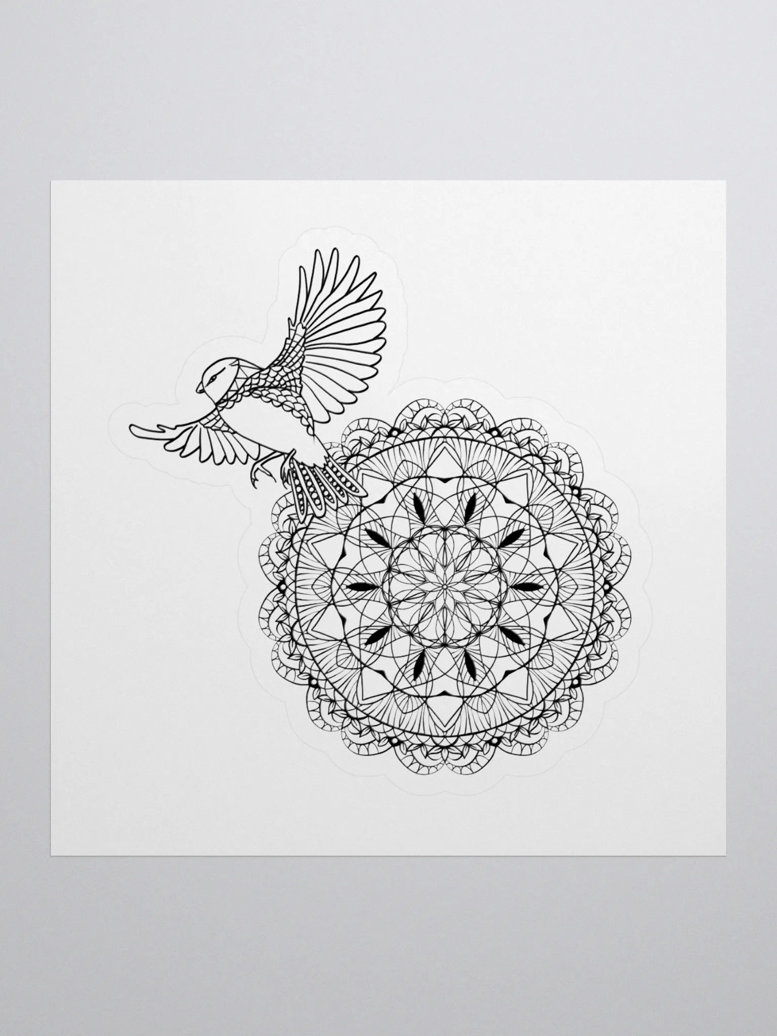 Flight of Elegance Stickers product image (2)