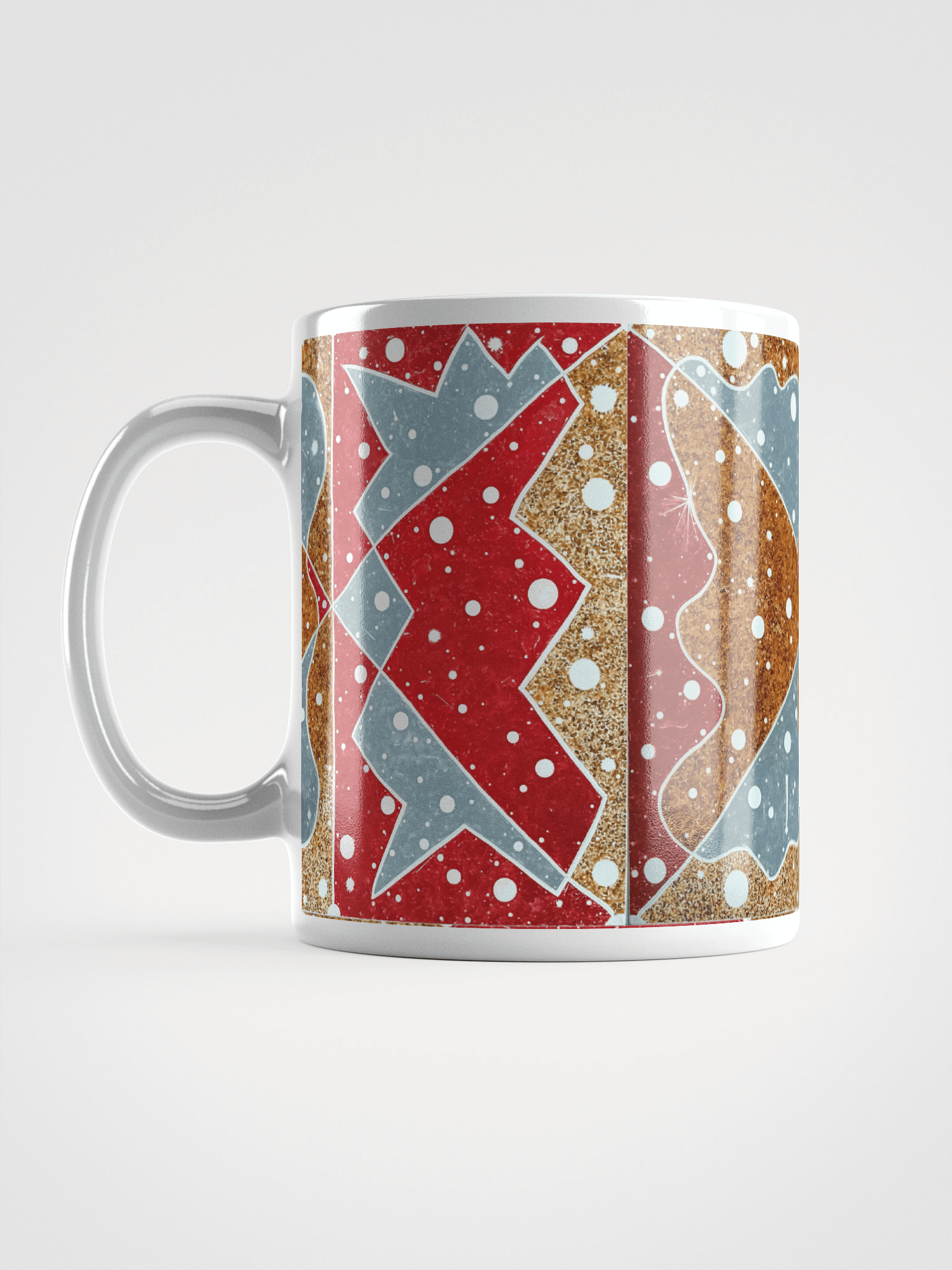Dancing Woman White Glossy Mug product image (11)