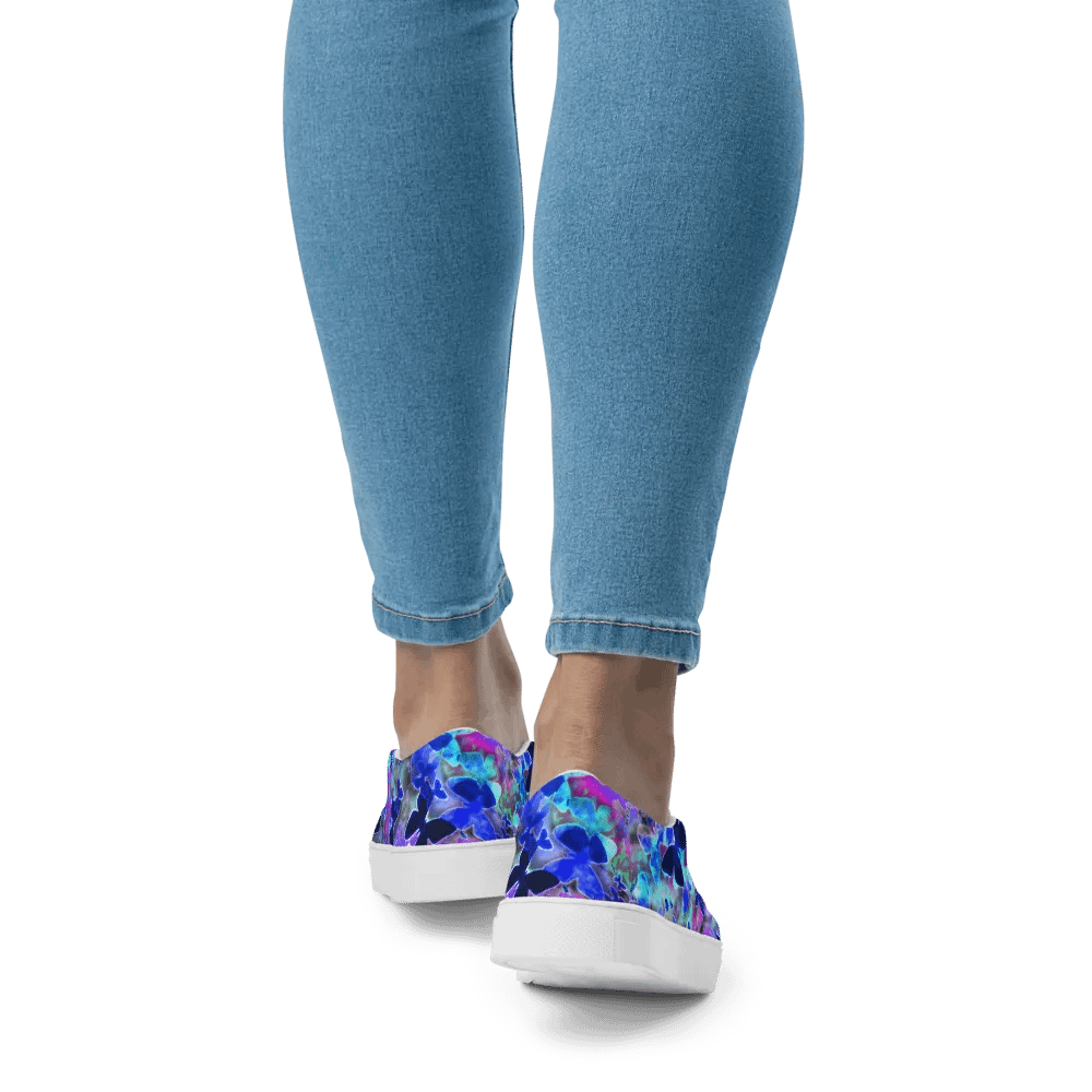 Butterfly nebula slip on canvas shoes (womens) product image (4)