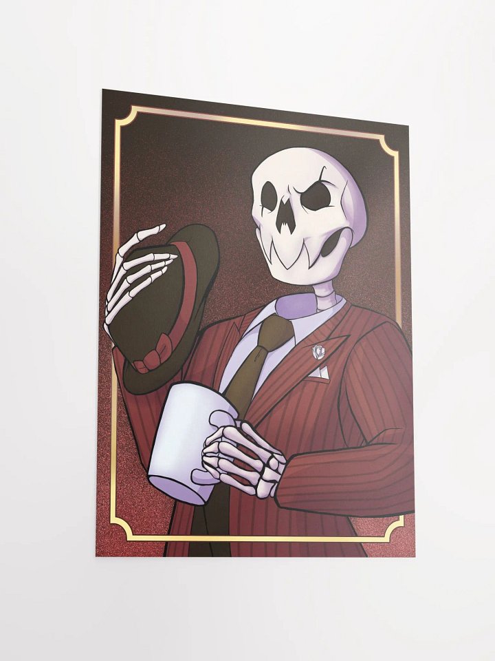 "Cup O' Bones" Poster (12" x 16", 18" x 24") product image (2)
