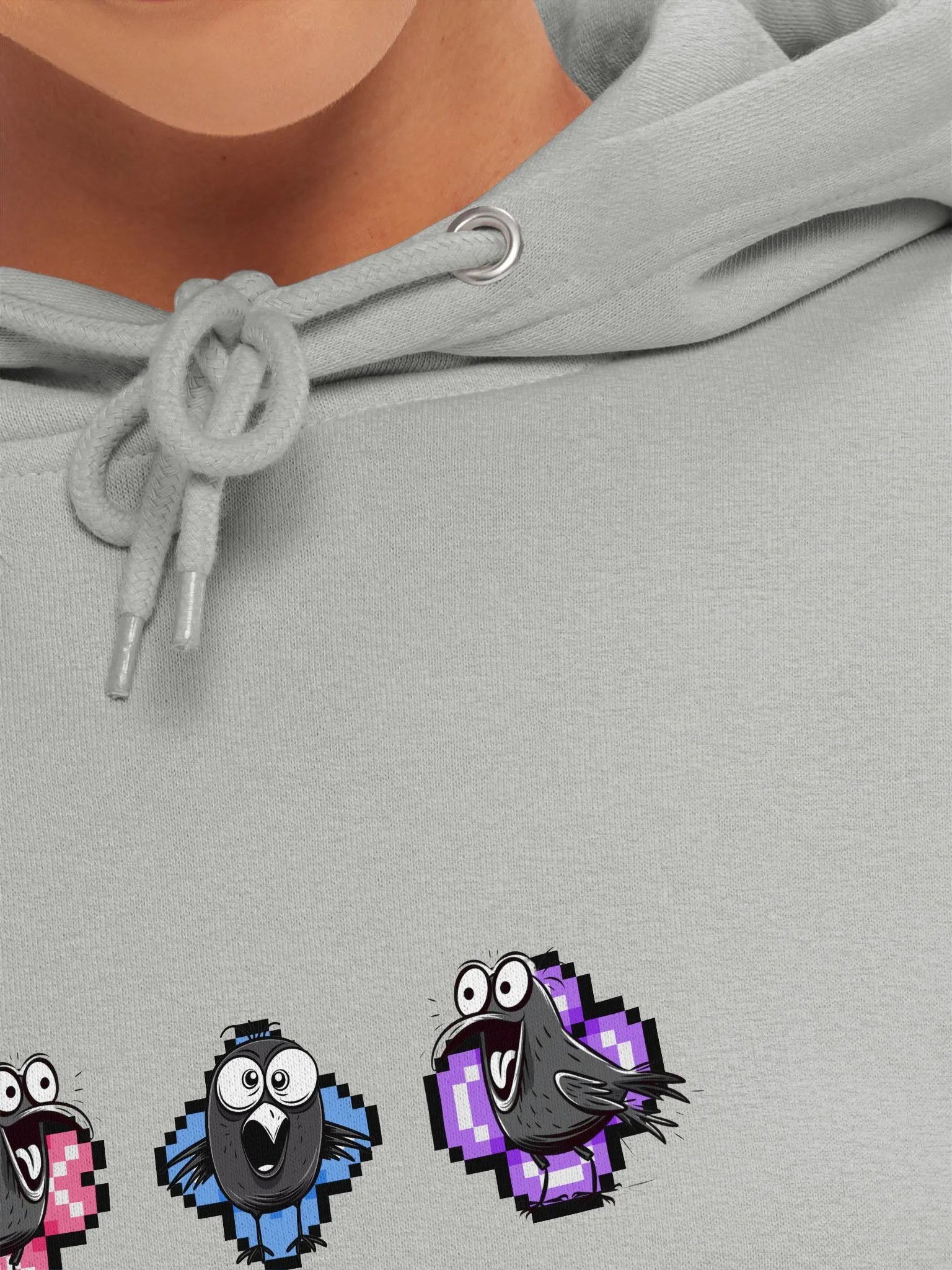 🦅 Lane Seven Premium UNISEX Pullover Hoodie – Crow Man Edition 🦅 product image (2)