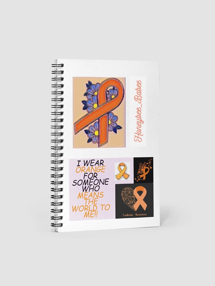 Leukemia Awareness Notebook product image (1)