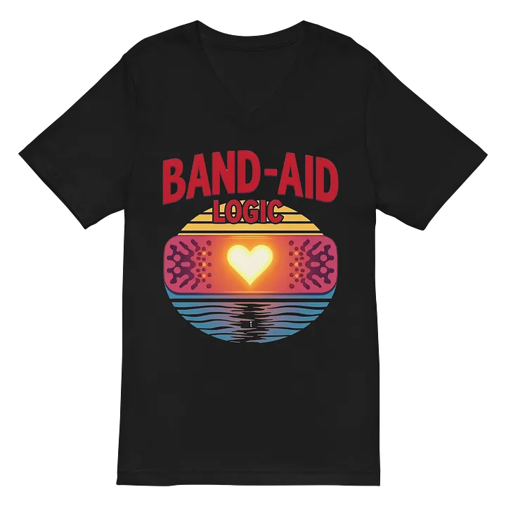 Healing Logic V-Neck Tee product image (3)