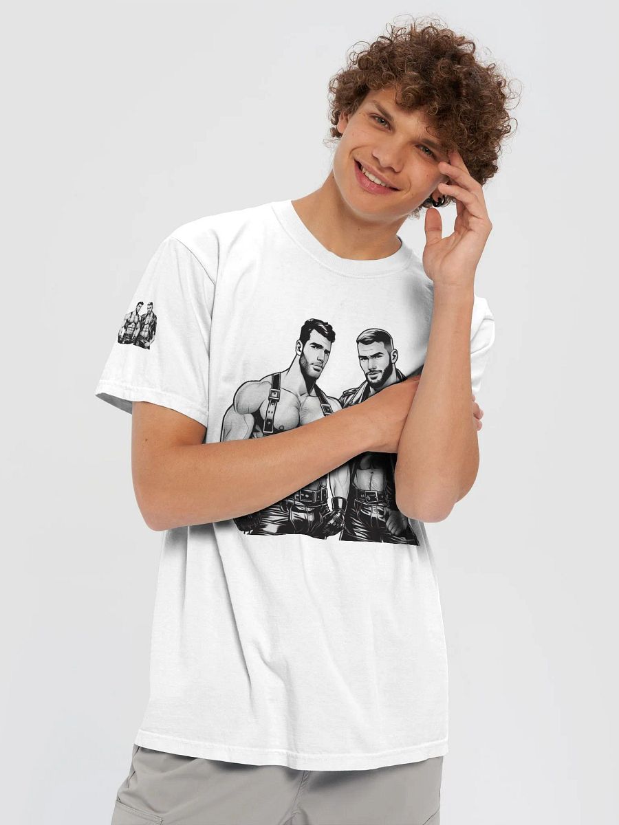 Leder Chaps in Chaps Leather Bikers Hangout Pride Graphic Design T Shirt product image (5)
