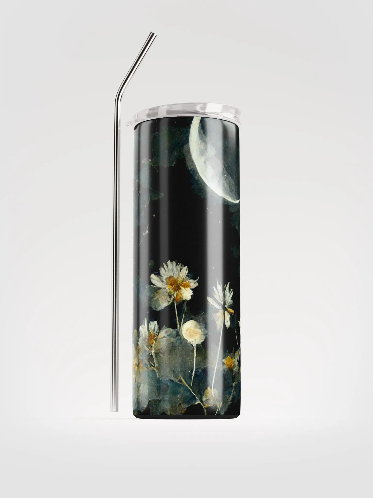 Lunar Blossom Stainless Steel Tumbler product image (1)