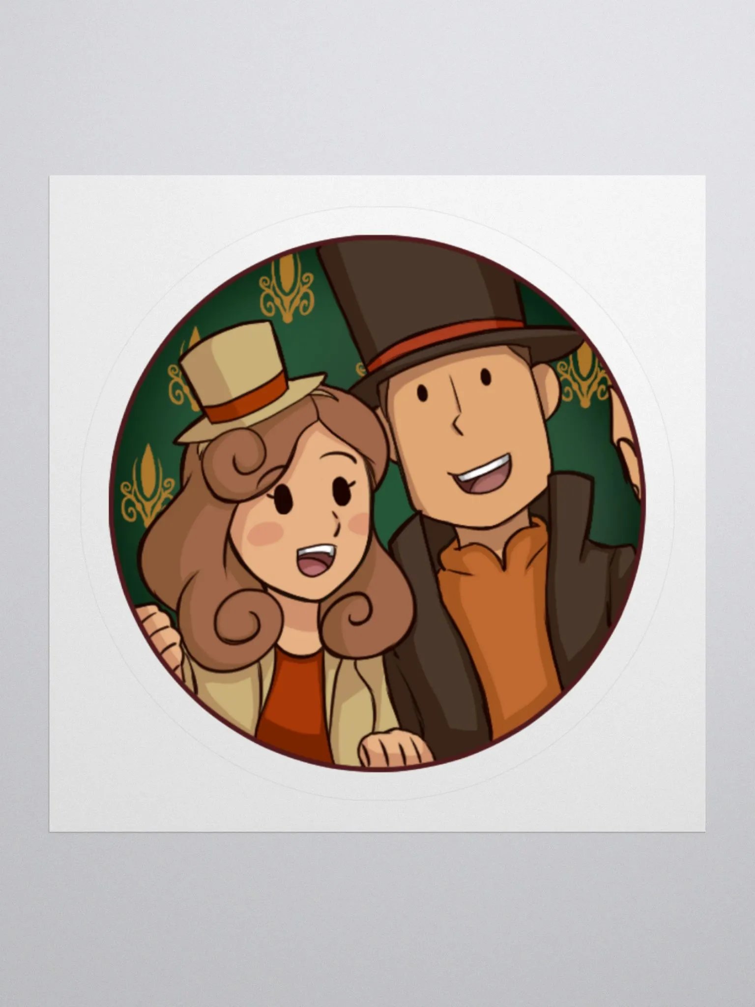 Layton & Katrielle Sticker product image (1)