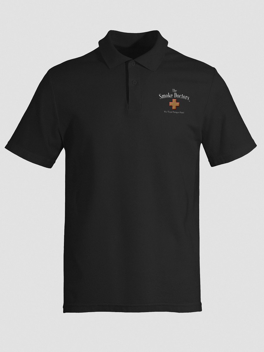 The Smoke Doctors Black Unisex Polo Shirt product image (5)