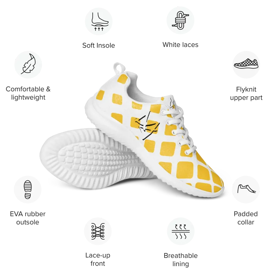 Land Artist Digitals: AT Gold Men's Athletic Shoes product image (2)