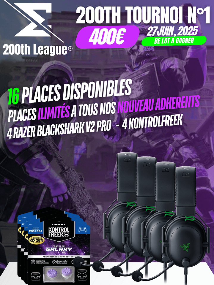 (équipe) - Place tournoi 27 Juin product image (1)