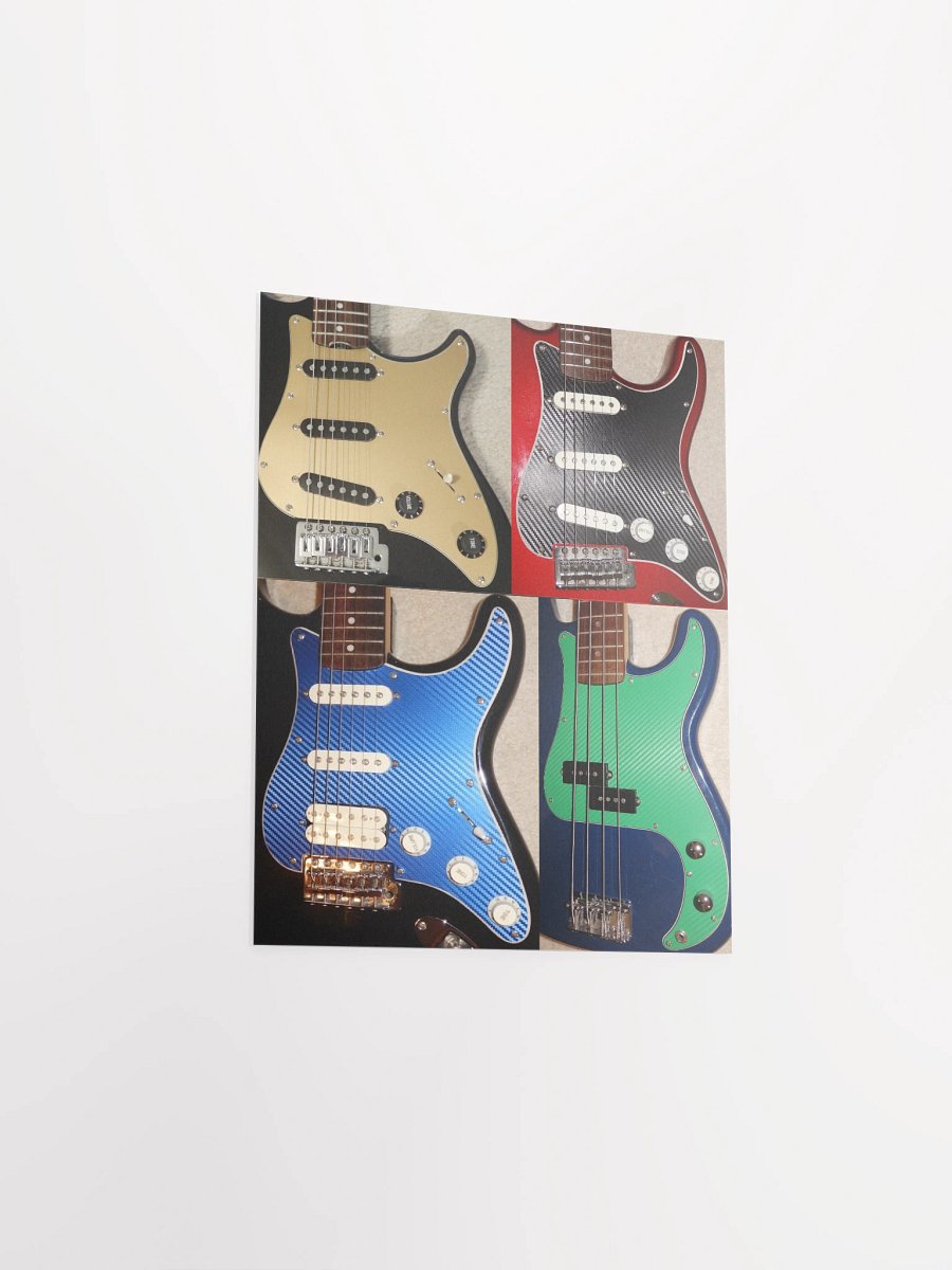 Colorful Guitars - Poster / print product image (3)